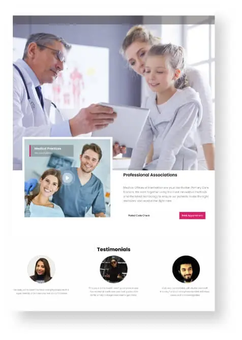 Doctors' Offices Website Design