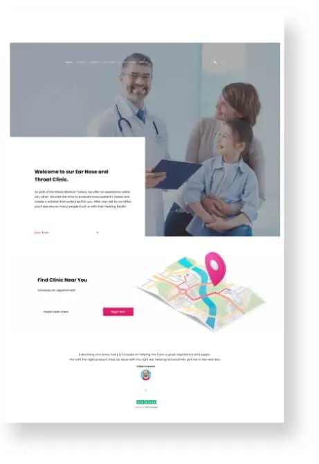 Oncologists Website Design