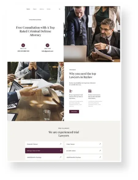 Lawyers Web Design