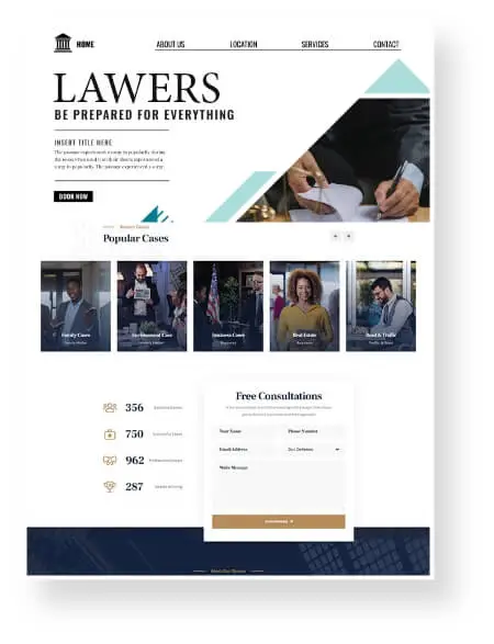 website design for lawyers