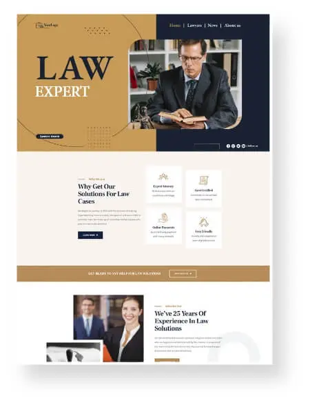 Lawyers Website Design