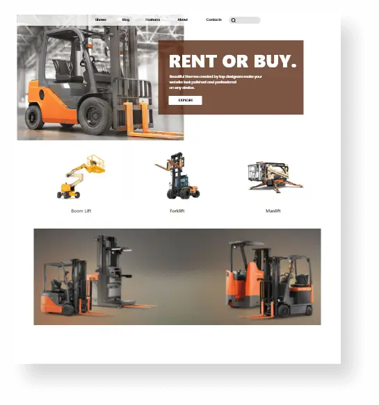 Dealers & Distributors Mini Crane Web Development