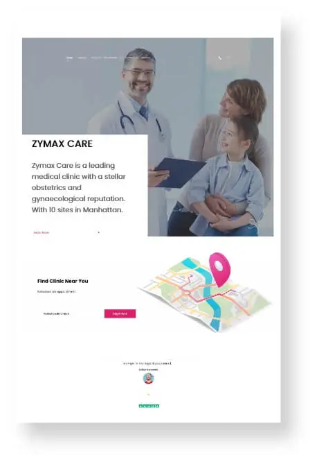 web design for gynecologists