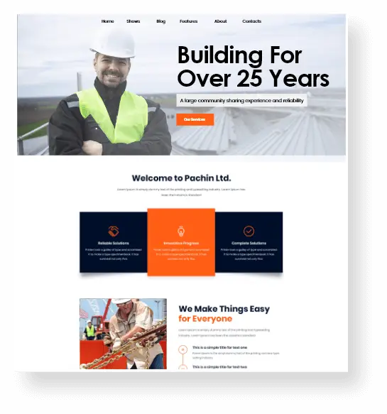 Oil & Gas Companies Website Design