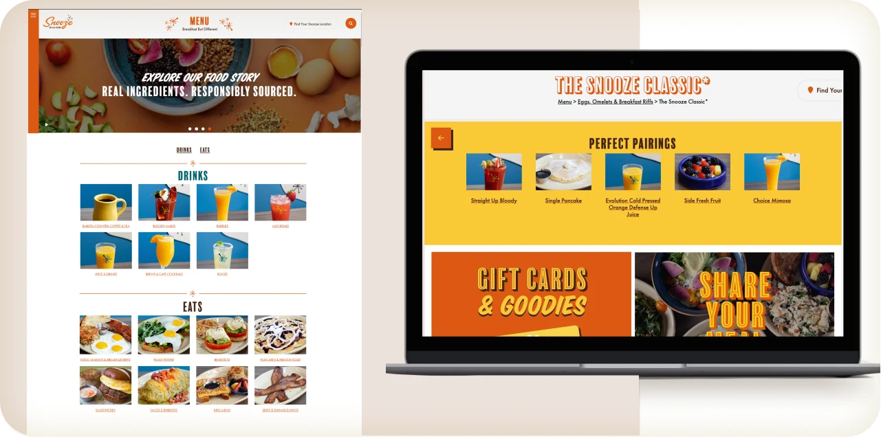 Online Food Delivery Web Design – Restaurant Website