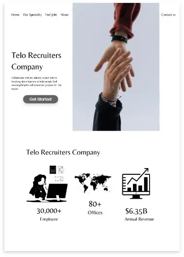 responsive Recruiters Web Design