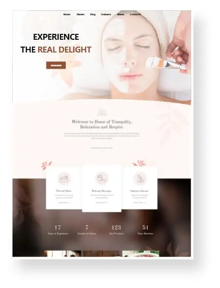 spa website design