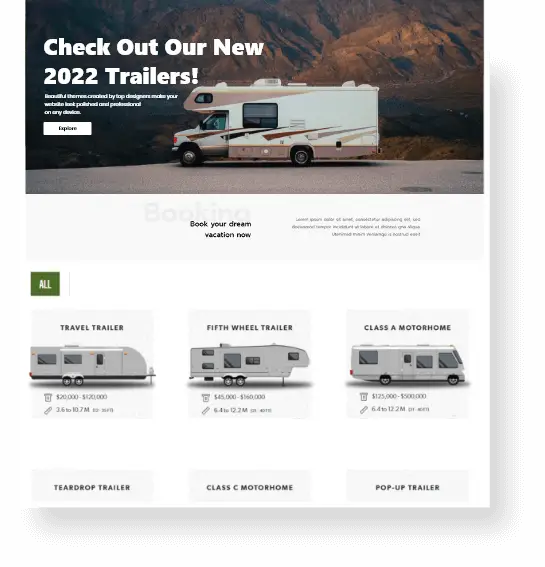 Trailers Website Development