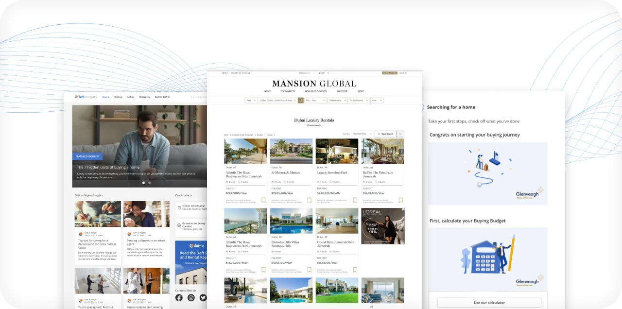 Website Design mansion-global