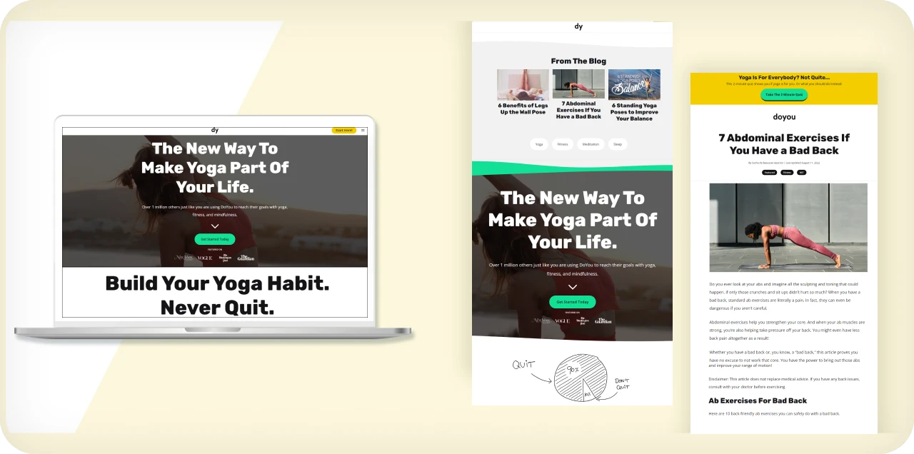 do you yoga website