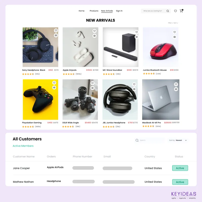 WooCommerce custom theme design services