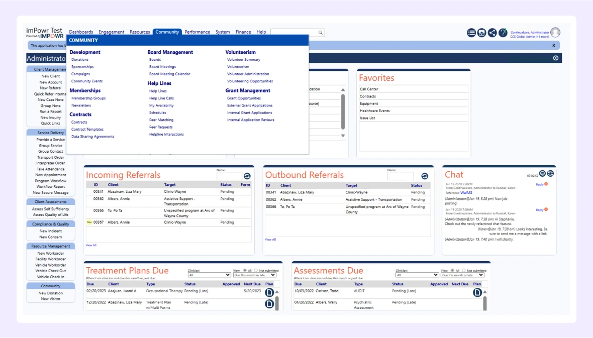 HIPAA Compliant C# Application Community Page Design