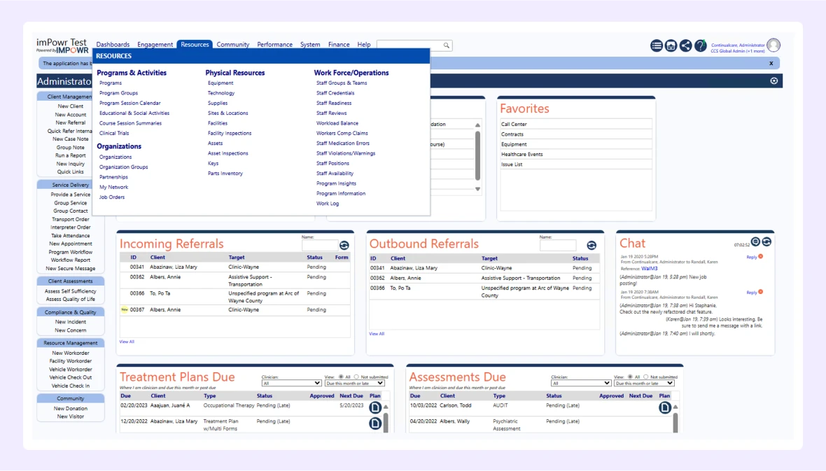 Healthcare App Resources Page Design