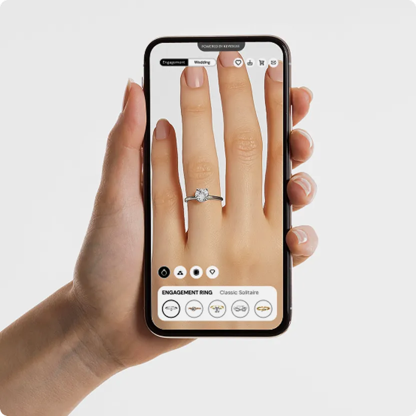 Highly-rated virtual ring try-on software
