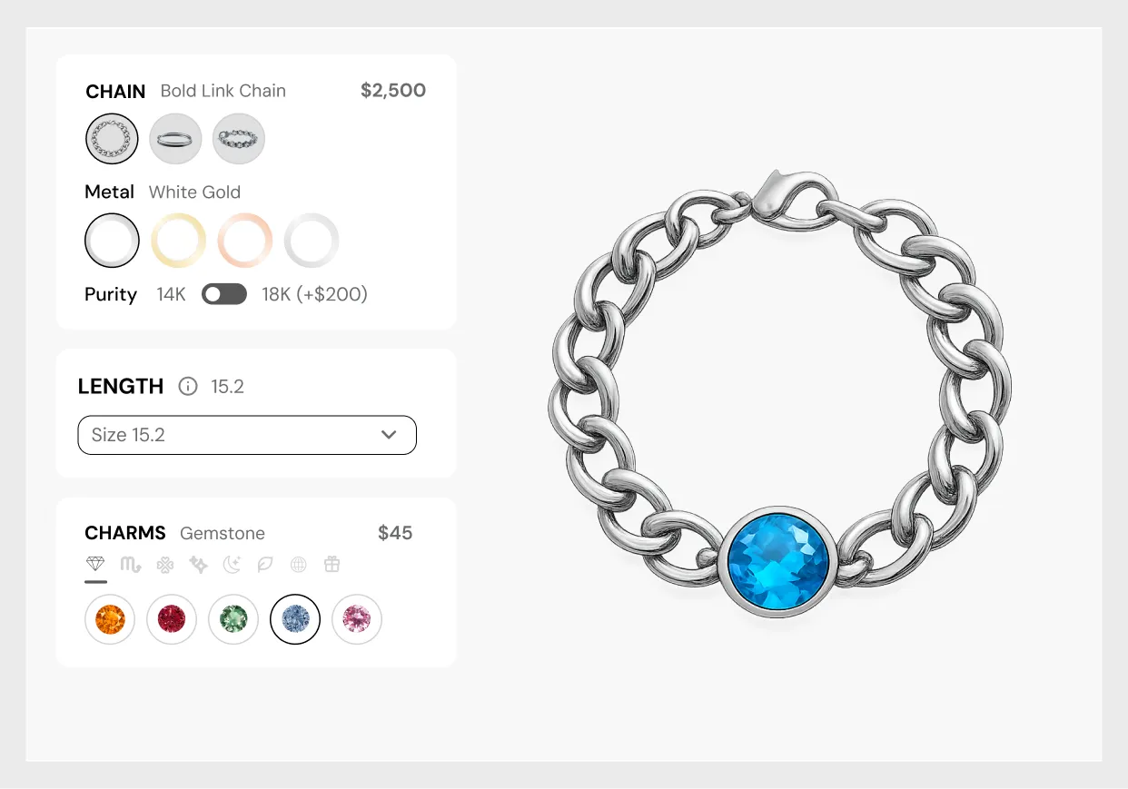  3d bracelet configurator banner