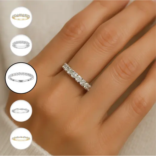 Online virtual jewelry trial