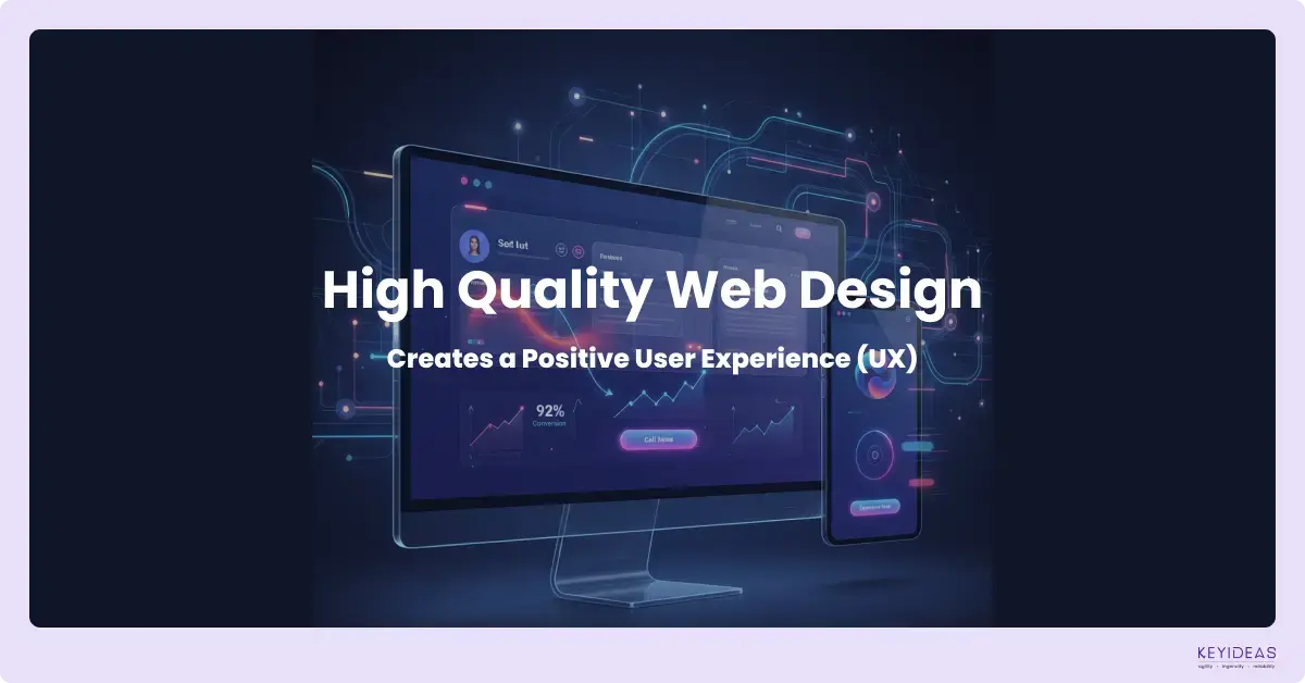 How High Quality Web Design Creates a Positive User Experience (UX)
