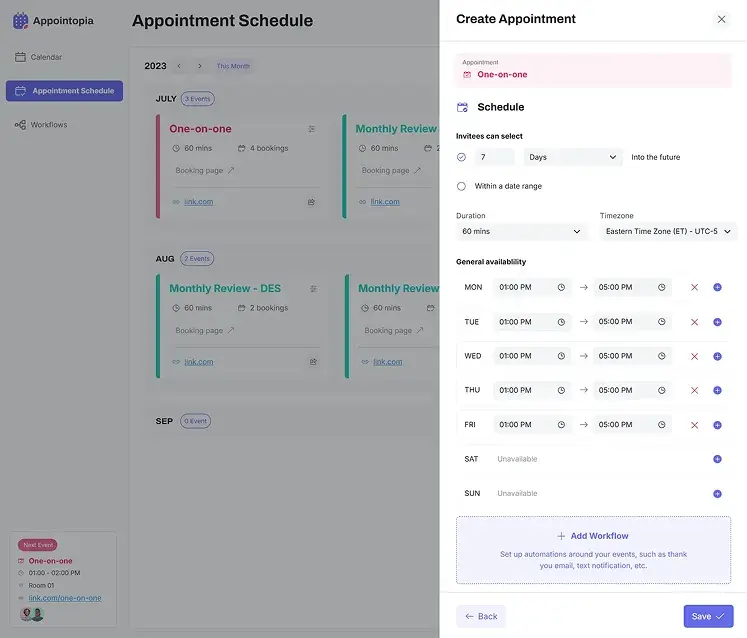 Mobile Responsive Appointment Bookings Oncologists