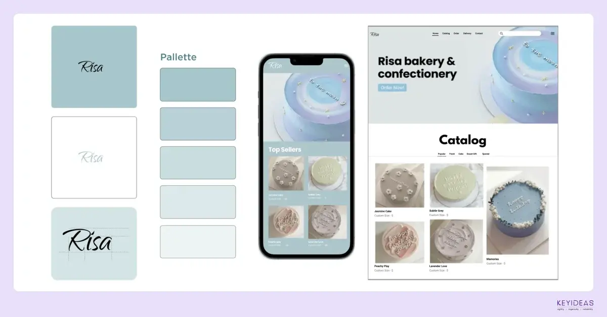 Aesthetic brand Identity designs