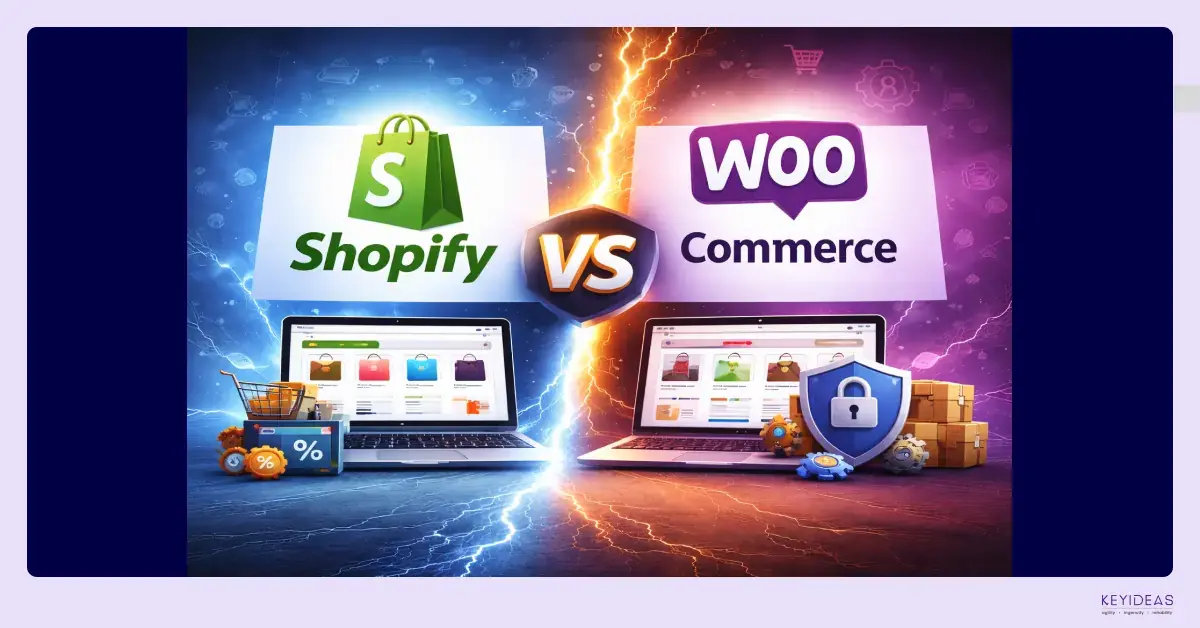 Comparison between Shopify and WooCommerce ecommerce platforms