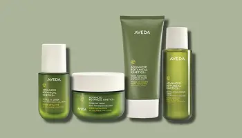 Eco-conscious beauty website for Aveda