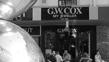 Jewelry Website Theme Development 103 Heritage jewelry retail website design for G.W. Cox My Jeweller