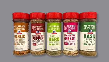 Global flavour brand website for McCormick
