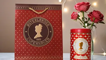 Heritage tea brand website for Osterlandsk