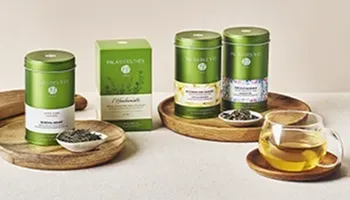 Luxury tea brand website design for Palais des Thés