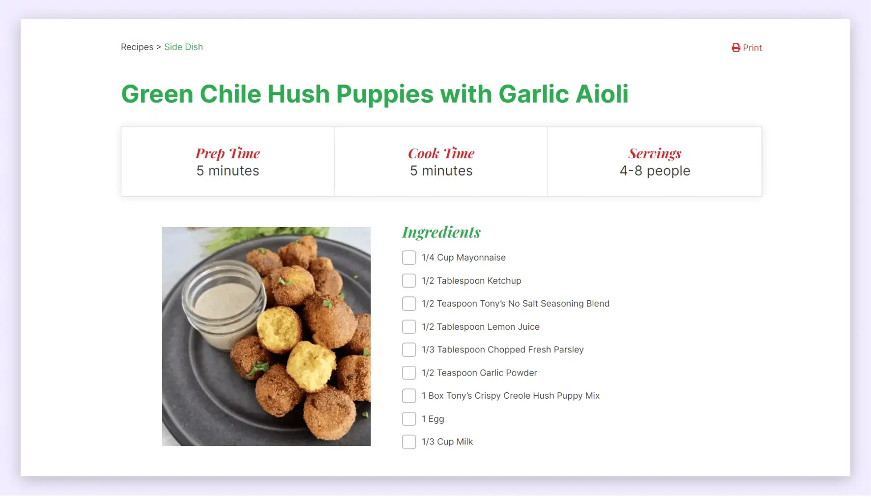 Food Brand E-commerce Website Design Built to Last 15 Product preparation information