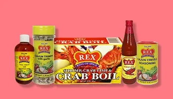 Specialty distribution website for Rex Foods