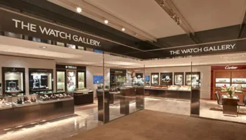 Premium luxury watch boutique website design for The Watch Gallery