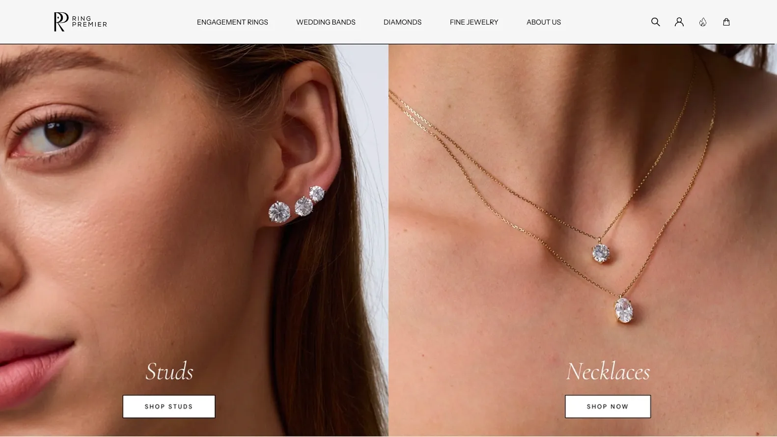 DTC Jewelry Website Design Shopify
