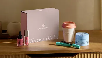 beauty subscription box ecommerce website design Glossybox UI UX