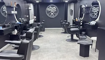 barber shop website design with booking The Barber House