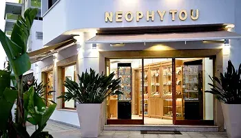 Neophytou Jewellery luxury diamond and gold collection website by Keyideas