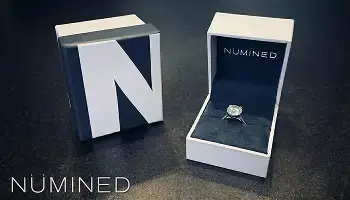 Diamond jewelry website design for Numined Diamonds