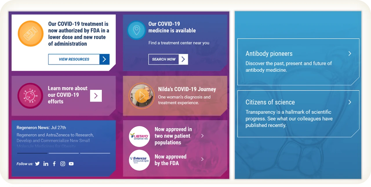 Medical Website Design for Healthcare Research 4 Healthcare website development for biotechnology company with research content and medical information