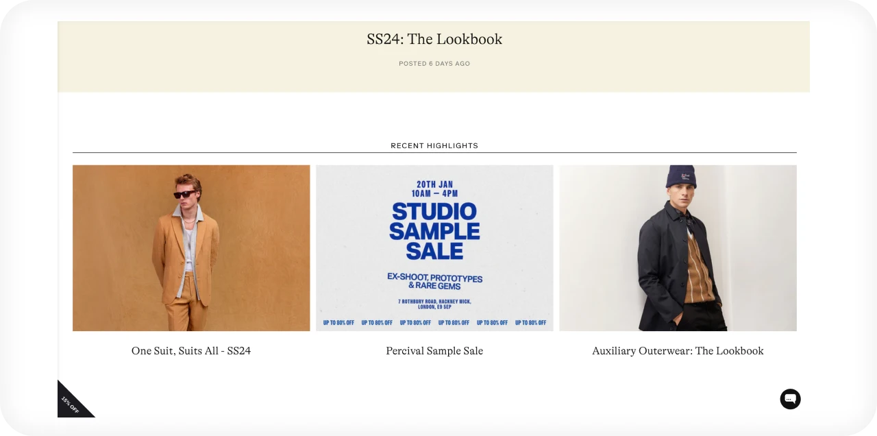 Menswear Fashion Store Web Design - Clothing Website 4 E-commerce Store Development