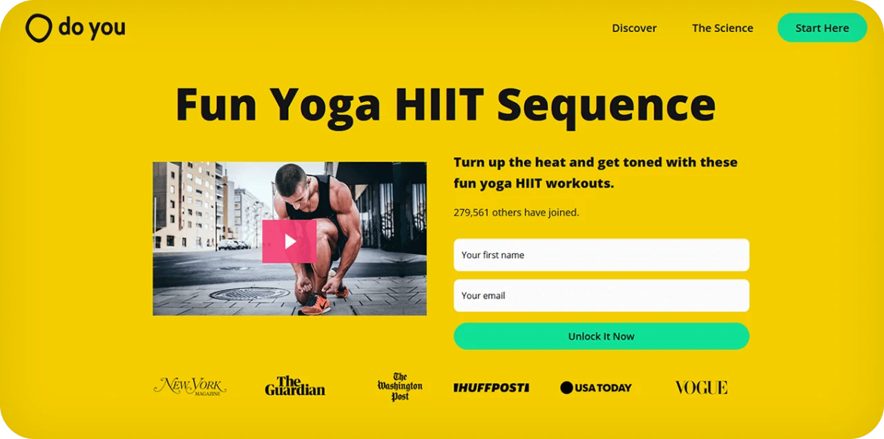 Yoga and Fitness Web Design - Health Website 4 WordPress website development for yoga and fitness platform with blogs and video content