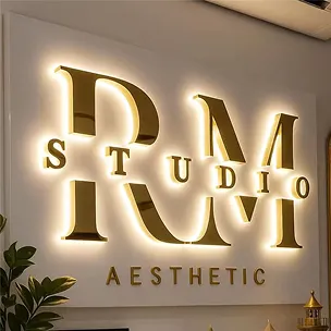 3d letter sign