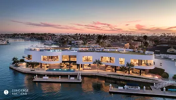 Luxury real estate auction platform for Concierge Auctions