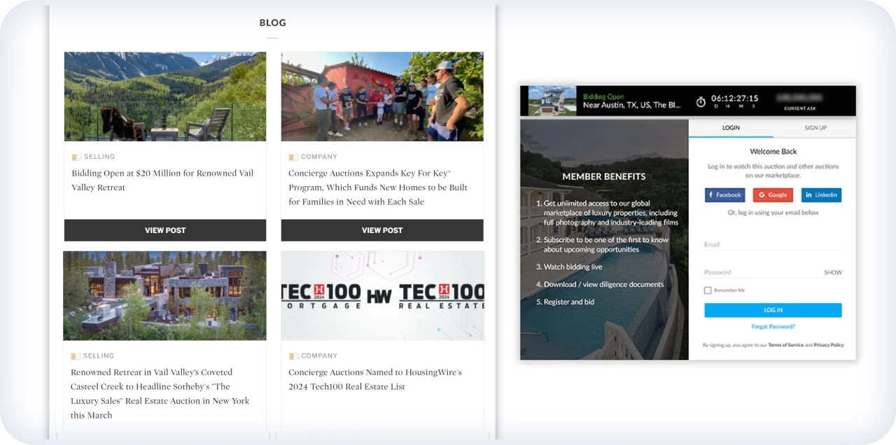 auction blogs