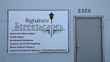 commercial streetscape signage company website