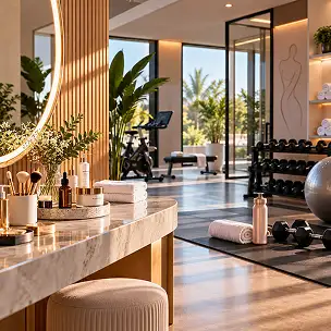 beauty fitness website design services