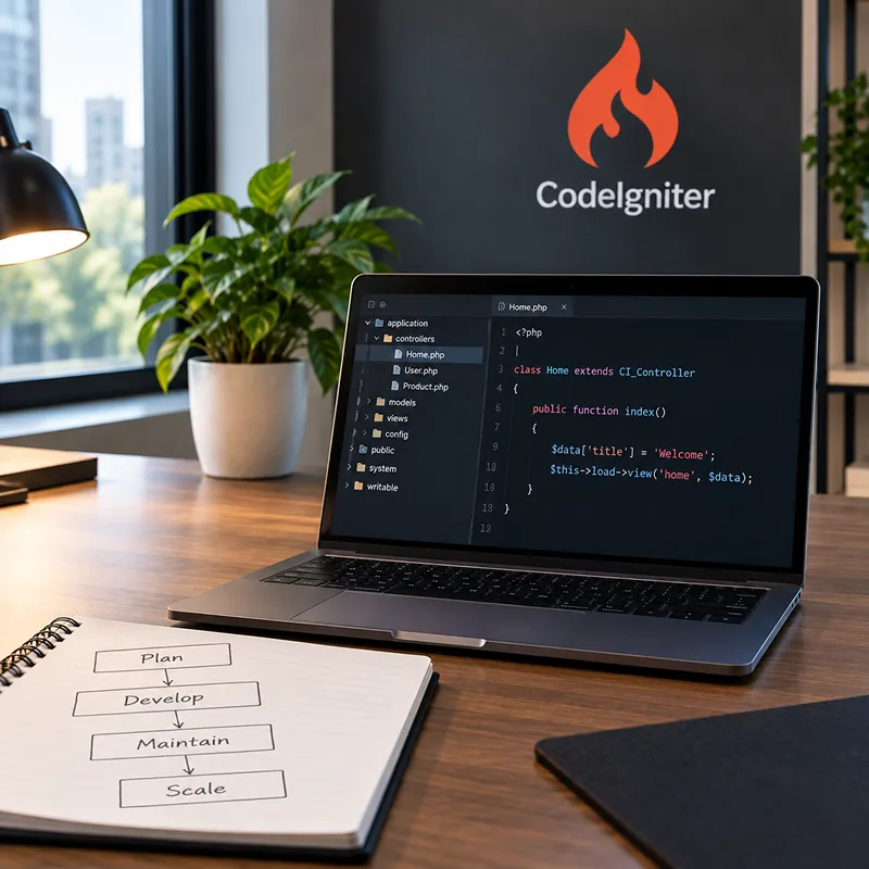 codeigniter development and website design services
