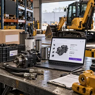heavy equipment website design services
