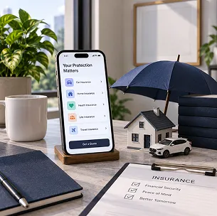 insurance website design services