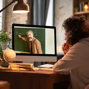 online lectures website design services