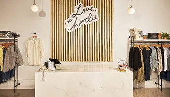 Love, Charlie luxury ecommerce website by Keyideas